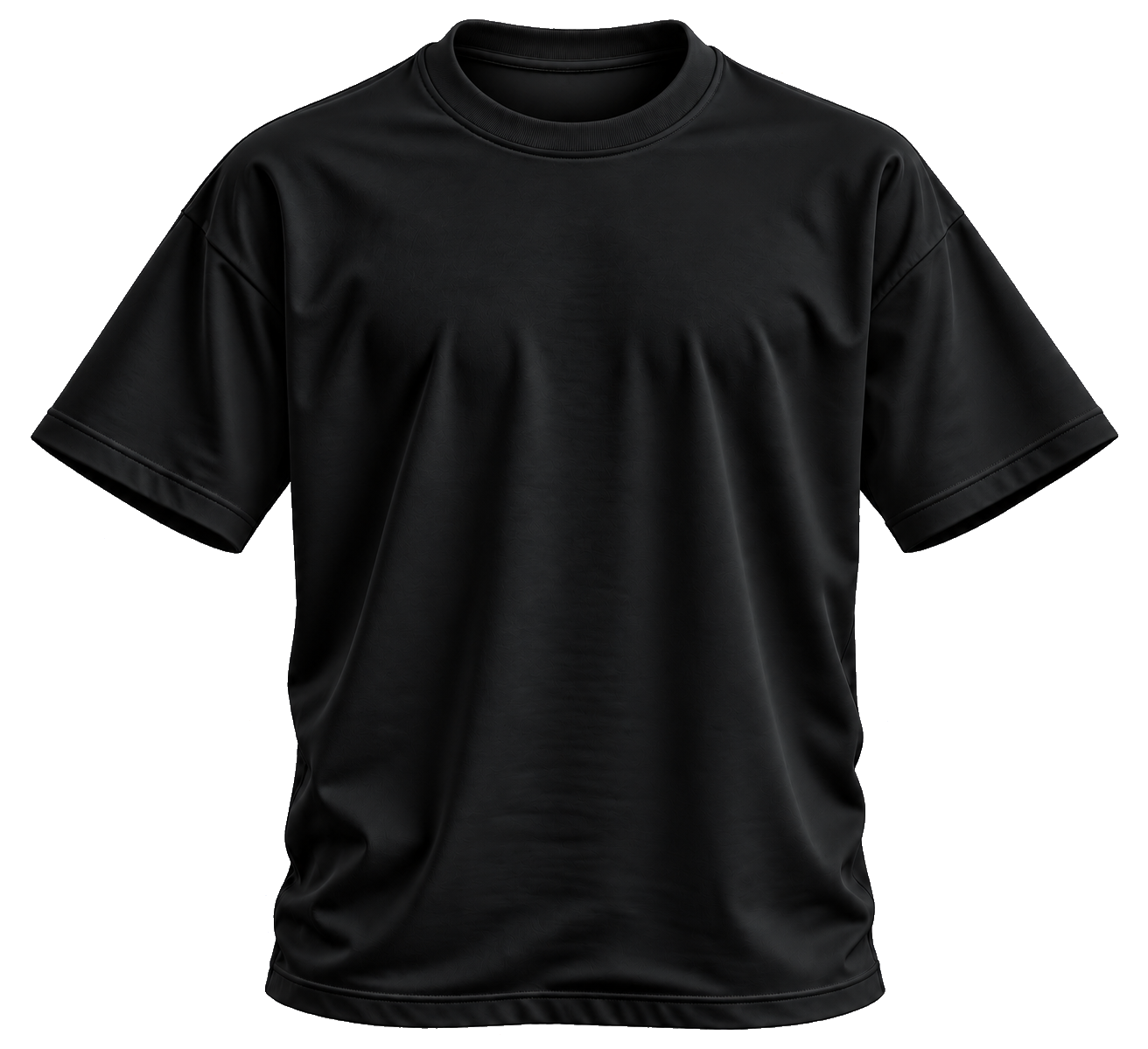 Realistic oversized baggy T-shirt